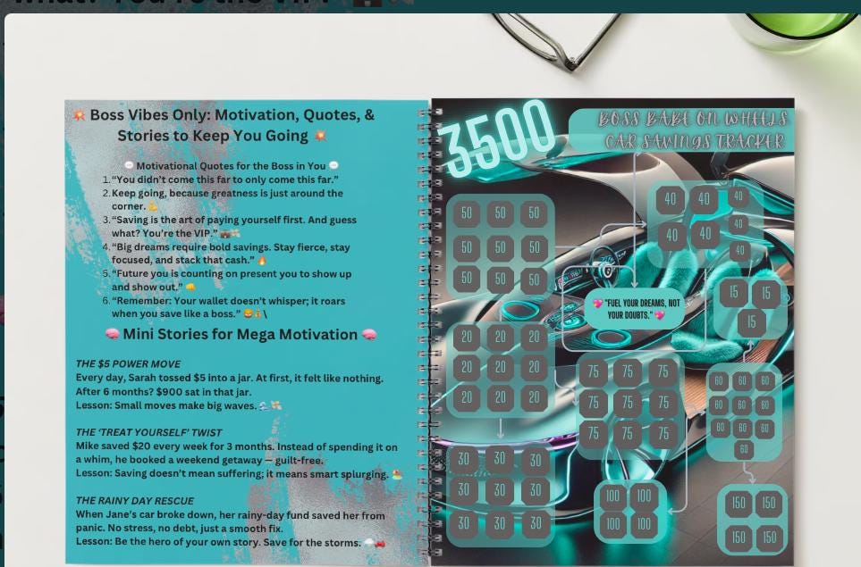 Savings Challenge Book: 15 Bold & Motivational Pages to Crush Goals, Save Money, and Build Wealth with Stylish, Rose-Gold Designs