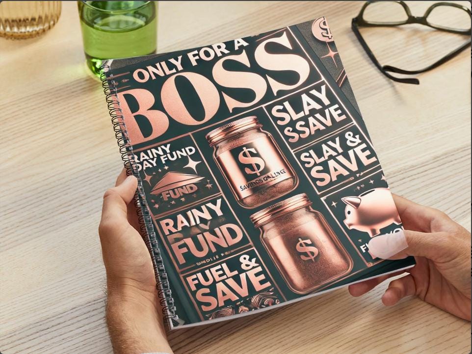 Savings Challenge Book: 15 Bold & Motivational Pages to Crush Goals, Save Money, and Build Wealth with Stylish, Rose-Gold Designs