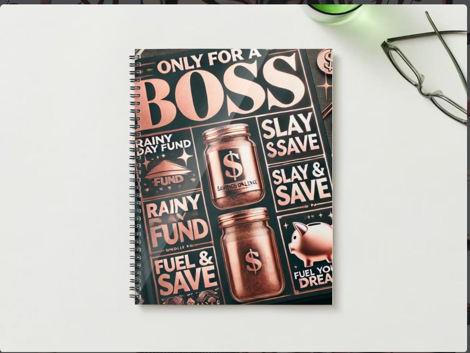 Savings Challenge Book: 15 Bold & Motivational Pages to Crush Goals, Save Money, and Build Wealth with Stylish, Rose-Gold Designs